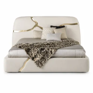 Kintsugi Headboard Bed