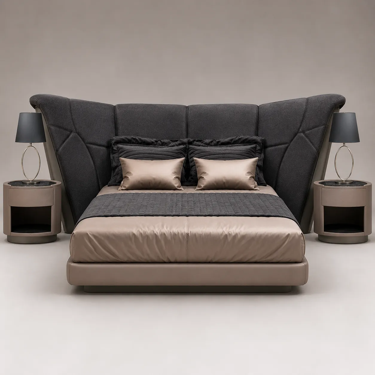 Urban Chic Low-Profile Bed