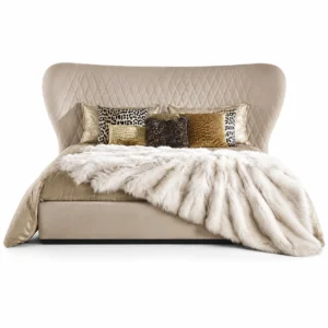 Diva Lozenge-Quilted Bed