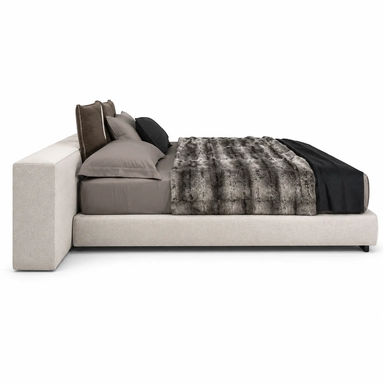 Yang Offset Padded Bed