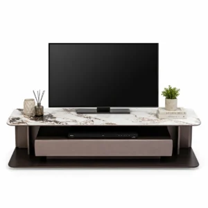 Marble Top TV Cabinet