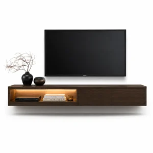 Floating Lit Niche TV Unit