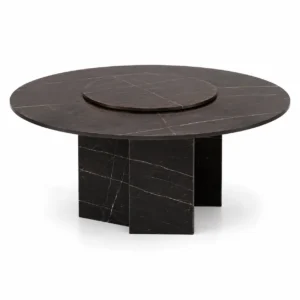 Black Wood Dining Table