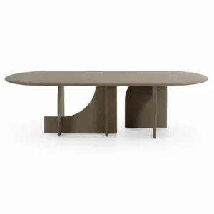 Sculptural Oval Dining Table