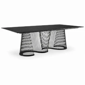 Wave Base Dining Table