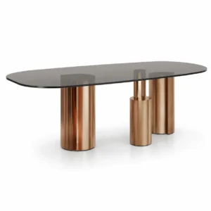 Glass Luxury Dining Table