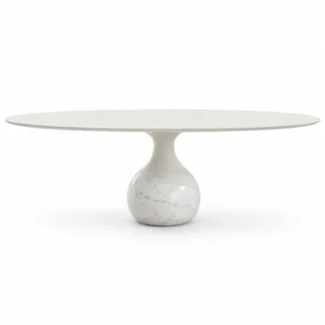 Marble Pedestal Round Table