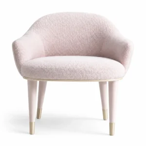 Pastel Quilted Barrel Chair