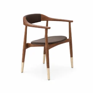 Walnut Mid-Century Dining Chair