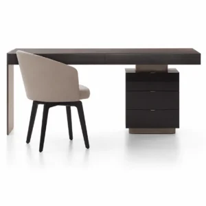 Modern Study Table with Drawers