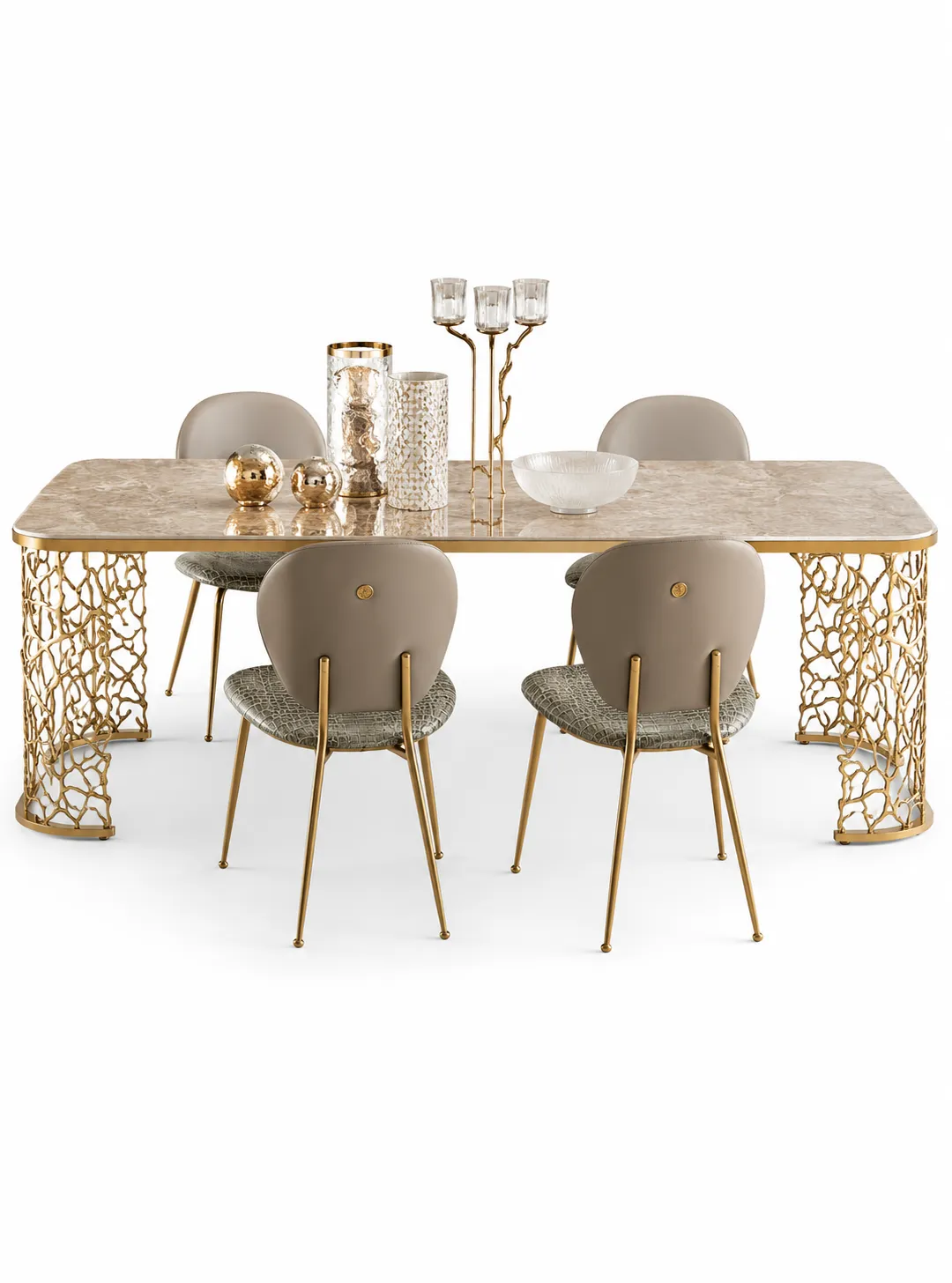 Artistic Glass Dining Table