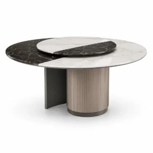 Fluted Base Dining Table