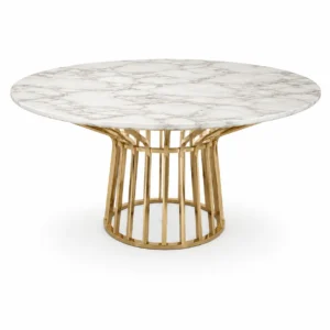 Round Glass Dining Table