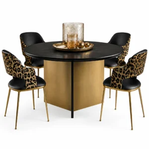 Glam Round Dining Table